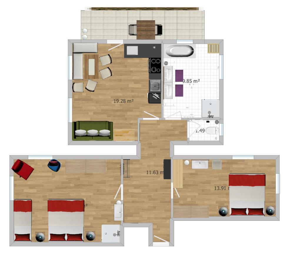 Landhaus Fingerhof 弗拉绍 外观 照片